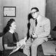 Noel Neill and George Reeves in a still from The Adventures of Superman, circa 1955. Image: Hulton Archive/Courtesy of Getty Images
